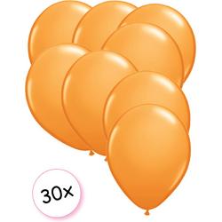 Ballonnen Oranje 30 stuks 27 cm